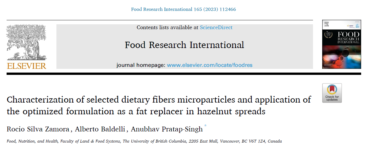 image link to 0Fat publication in Food Research International on Elsevier.com