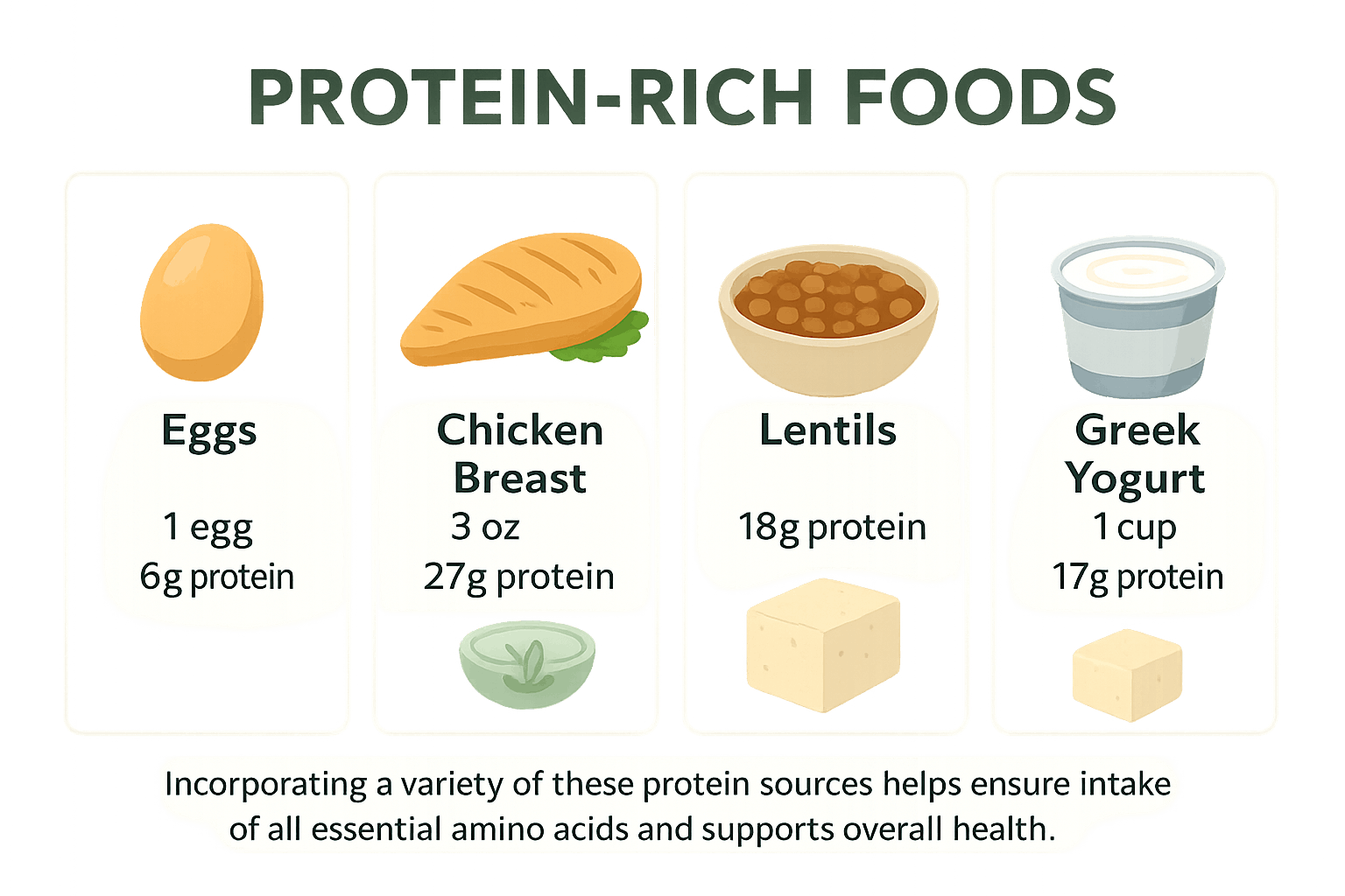 image depicting different forms of protein.