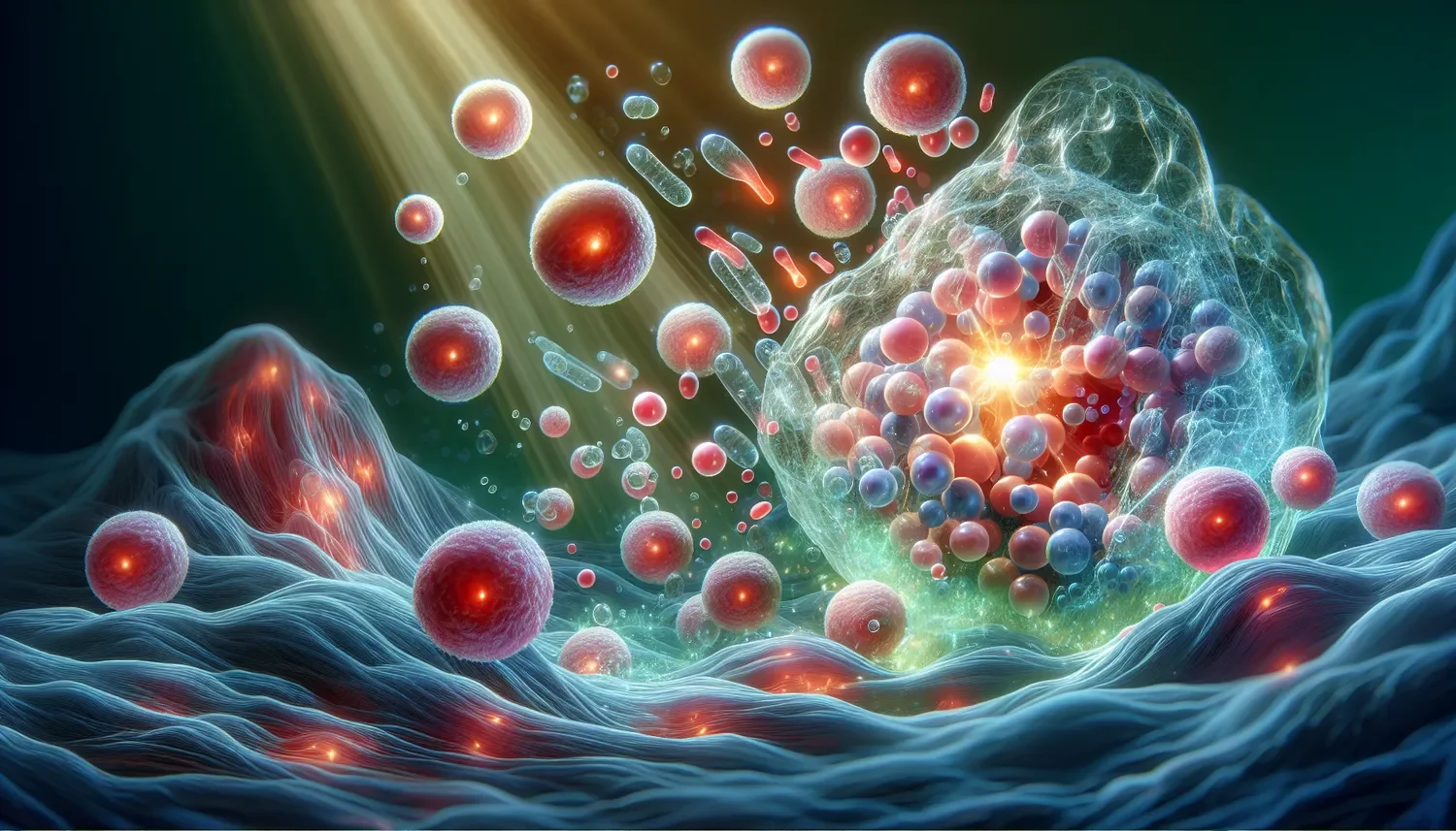 stylized cells and cell parts