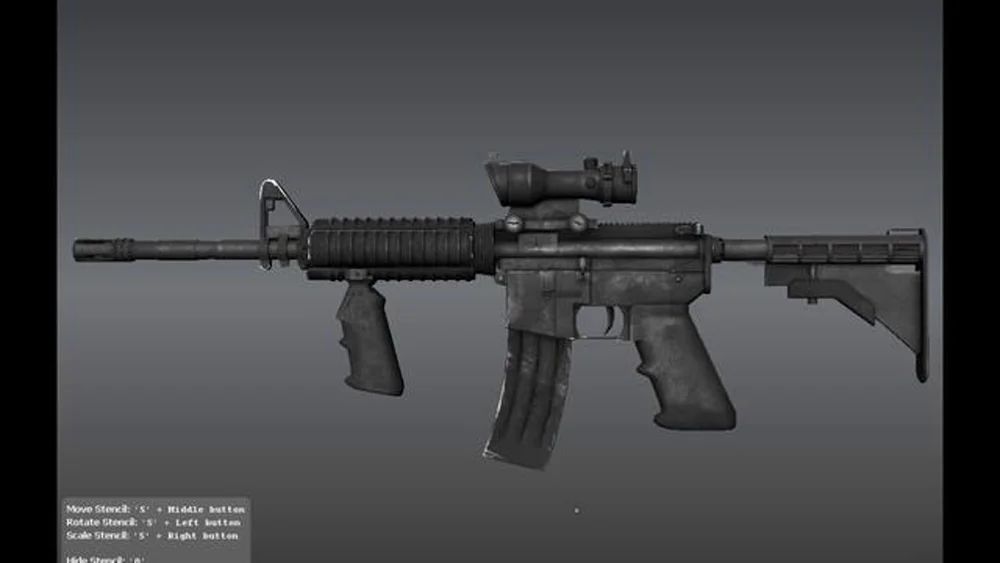 M4 Rifle Model