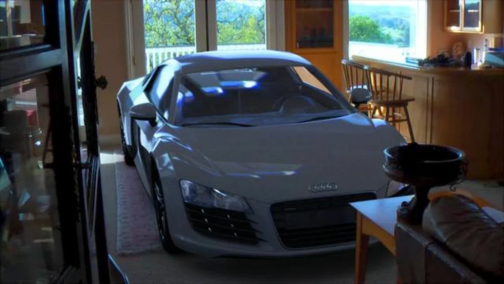 R8 in the Living Room