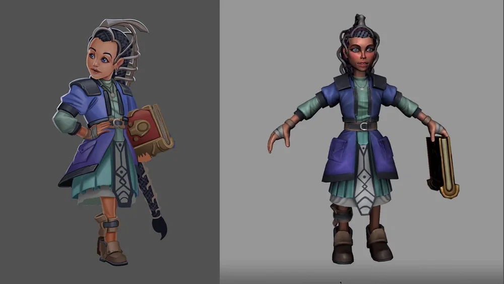 OPAL, 3D Character