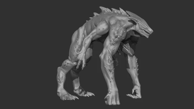 Organic Creature Sculpt