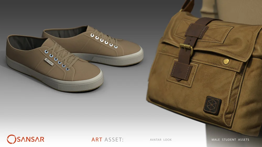Male Student Avatar — Assets