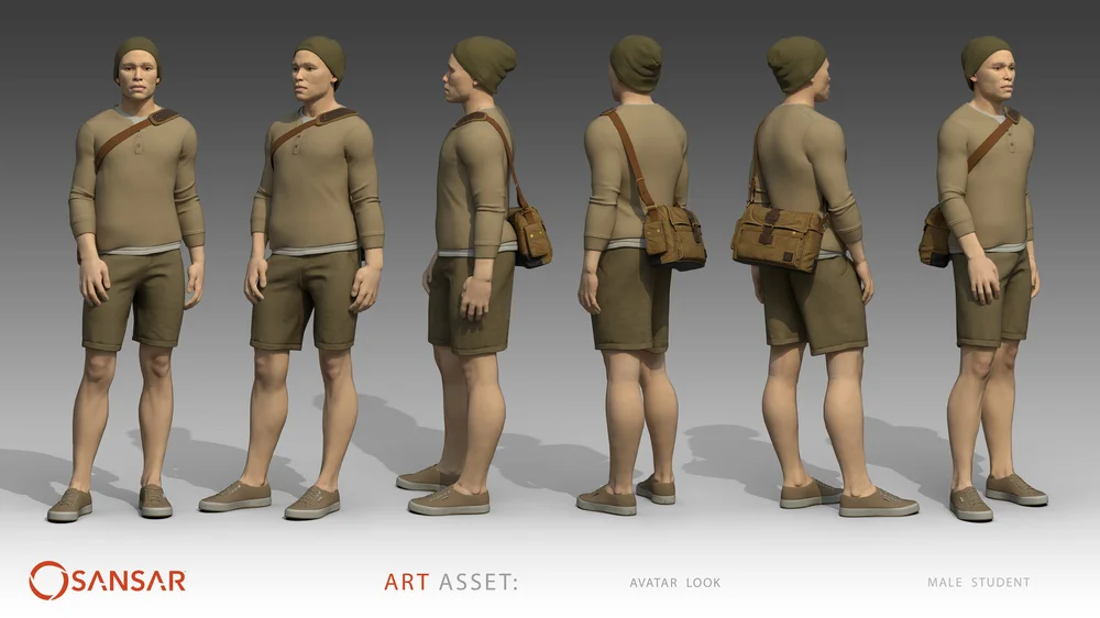 Male Student Avatar