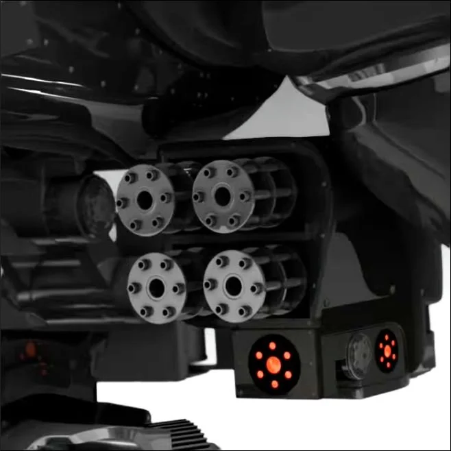 Stealth Walker — Weapons Test