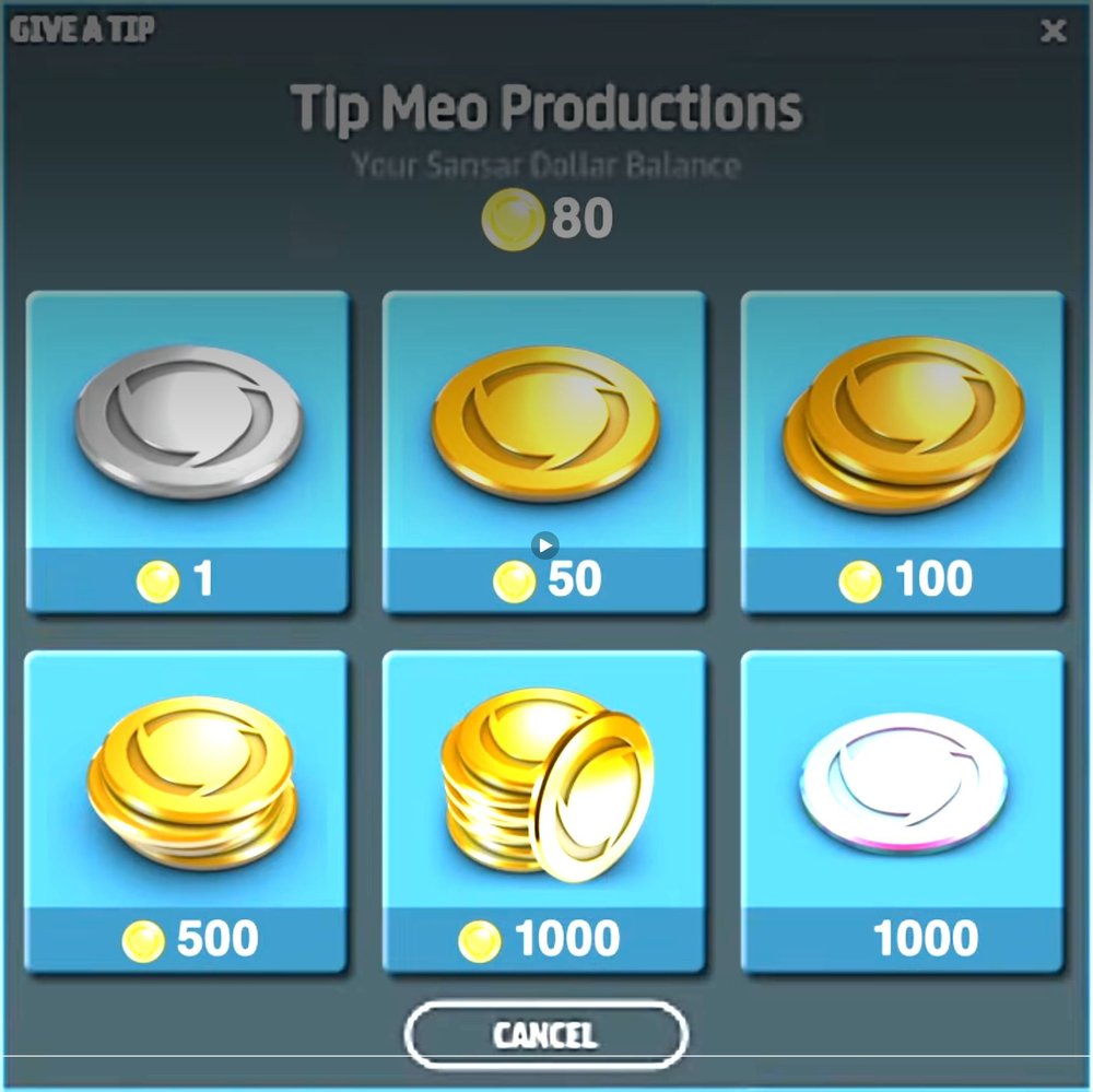 Coin Animated in UI