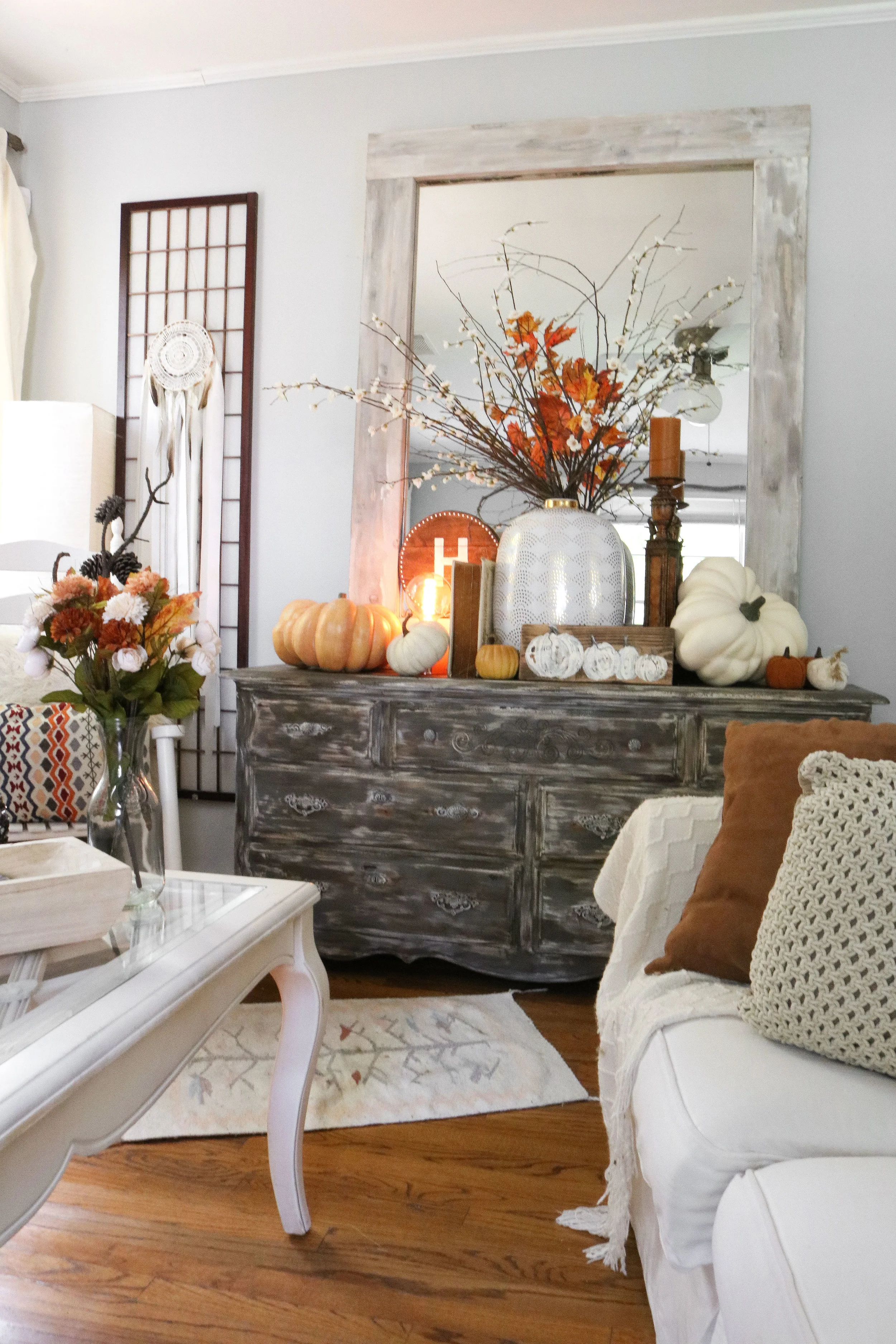 Fall Living Room Tour