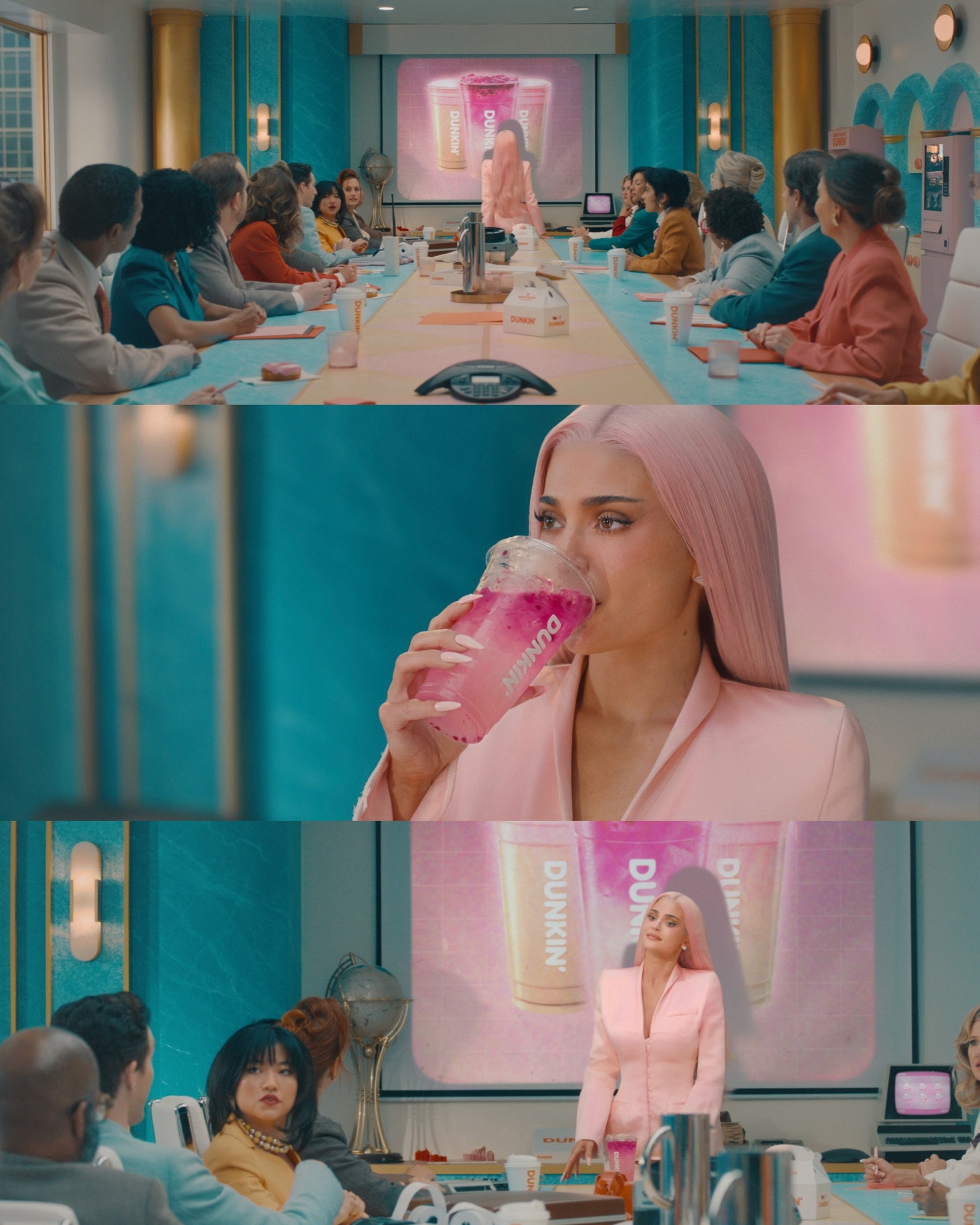 This was a fun one to produce with @dunkin x @kyliejenner x @artistsequity. Huge thanks to all the production partners that helped launch the The King Kylie Collection!

Brand - @dunkin 
Agency - @artistsequity 
Production/Edit - AE Commercials
Color