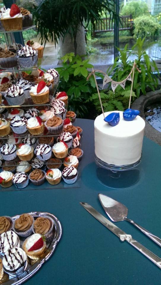 Wedding Cupcake Tower - 2012