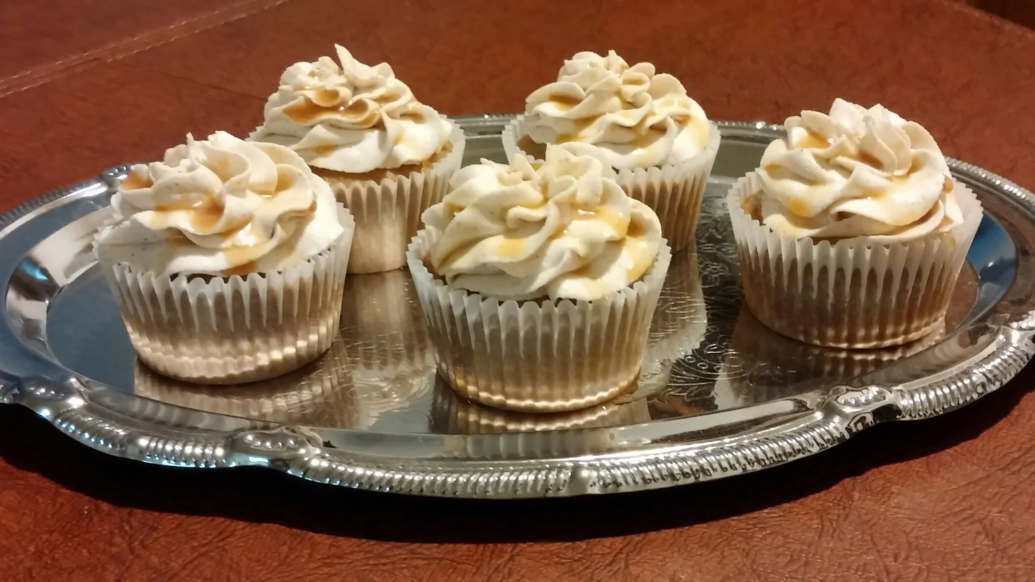 Patrick's Apple Pie Cupcake