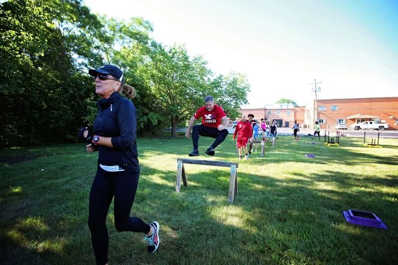 Hurdles - Outdoor Boot Camp