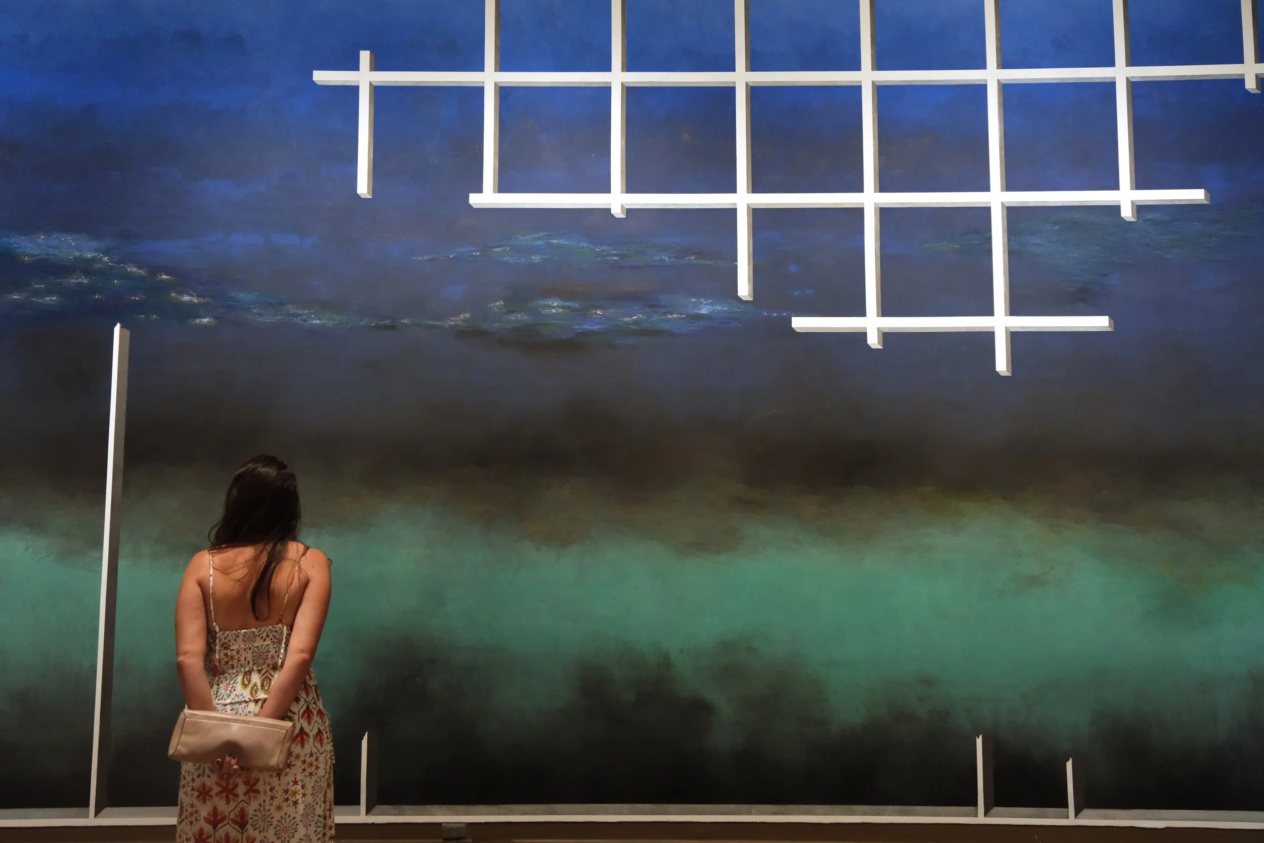 Nathalie Alfonso. LineScape⎯Onset. Winner of the 2025 Florida Prize. Orlando Museum of Art.