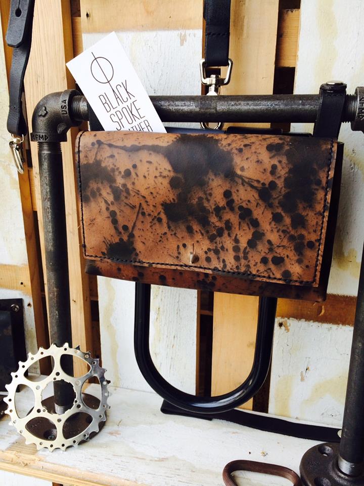 Display of the Deluxe Hip Bag in Inkblot at Pompadour.