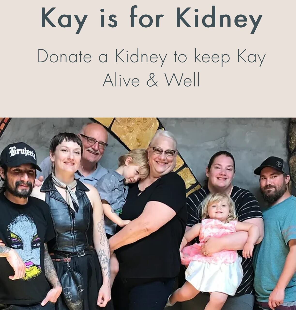 Please share!! Something that I&rsquo;m hoping for in the new year&hellip; that my mom gets a kidney! 
My mom has been diagnosed with Stage 4 Chronic Kidney Disease and has been on and off dialysis. She&rsquo;s on the waiting list for a deceased kidn