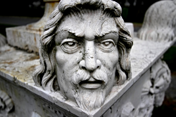 Detail from the Gould Mansion at Georgian Court University, NJ. Photo: Amy Bown