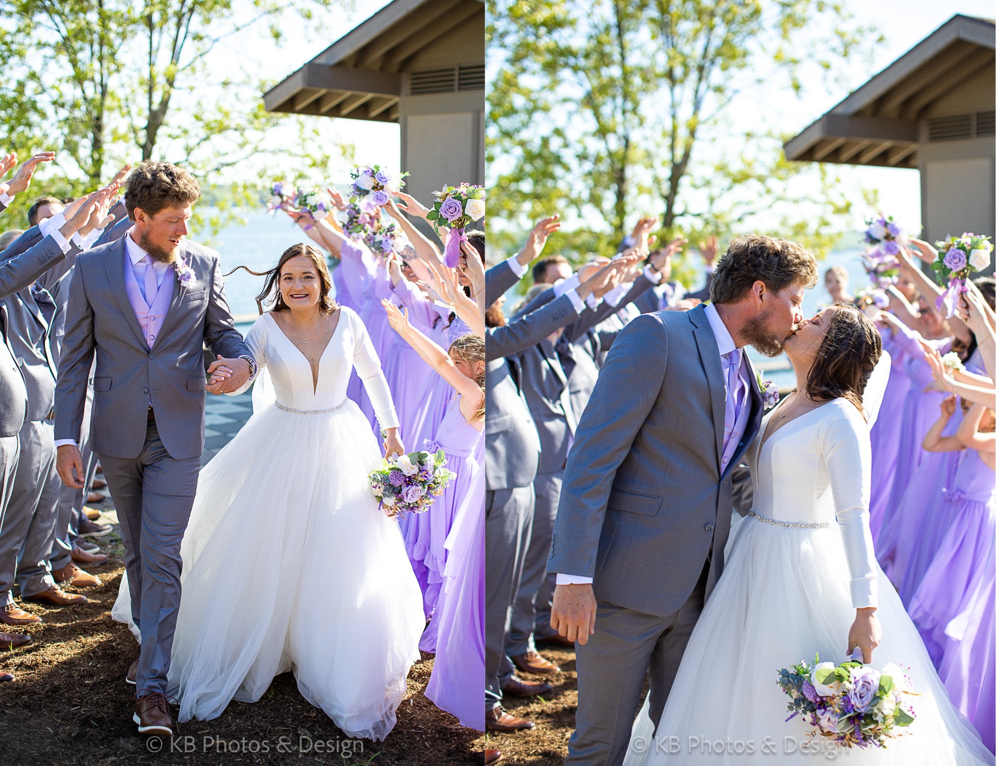 Wedding Photography for joyful bride and groom in mid Missouri at Osage National golf course wedding Lake of the Ozarks and STL St. Louis Missouri