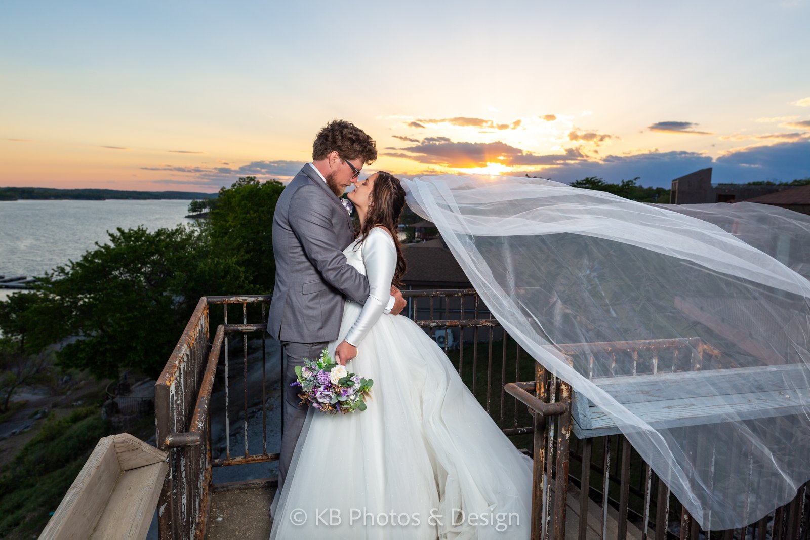 Wedding Photography for joyful bride and groom in mid Missouri at Osage National golf course wedding Lake of the Ozarks and STL St. Louis Missouri