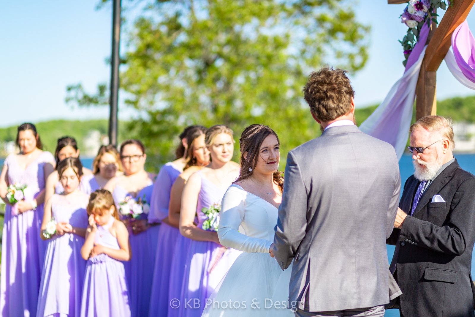 Wedding Photography for joyful bride and groom in mid Missouri at Osage National golf course wedding Lake of the Ozarks and STL St. Louis Missouri