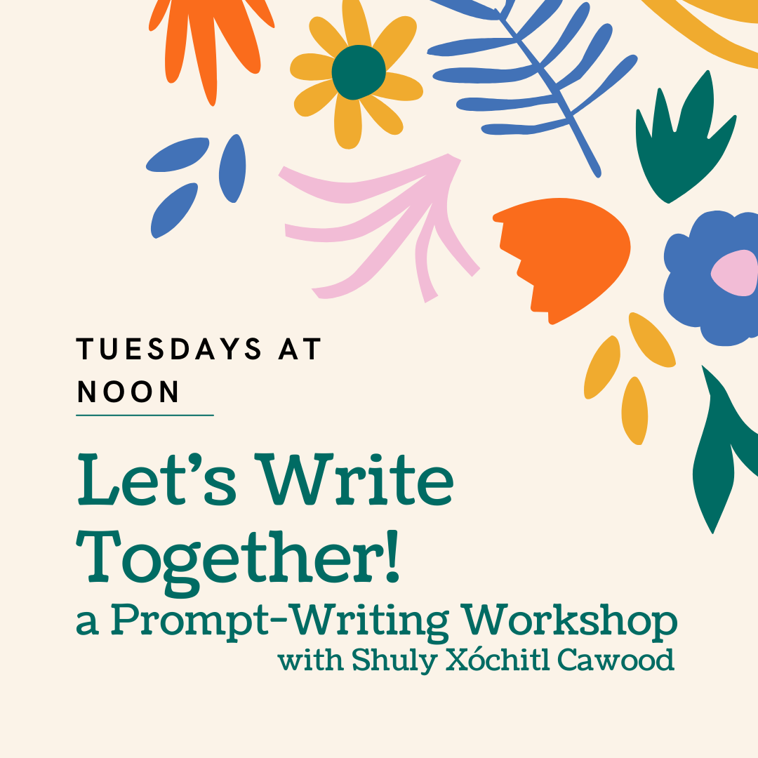 Let's Write Together: Tuesdays at Noon