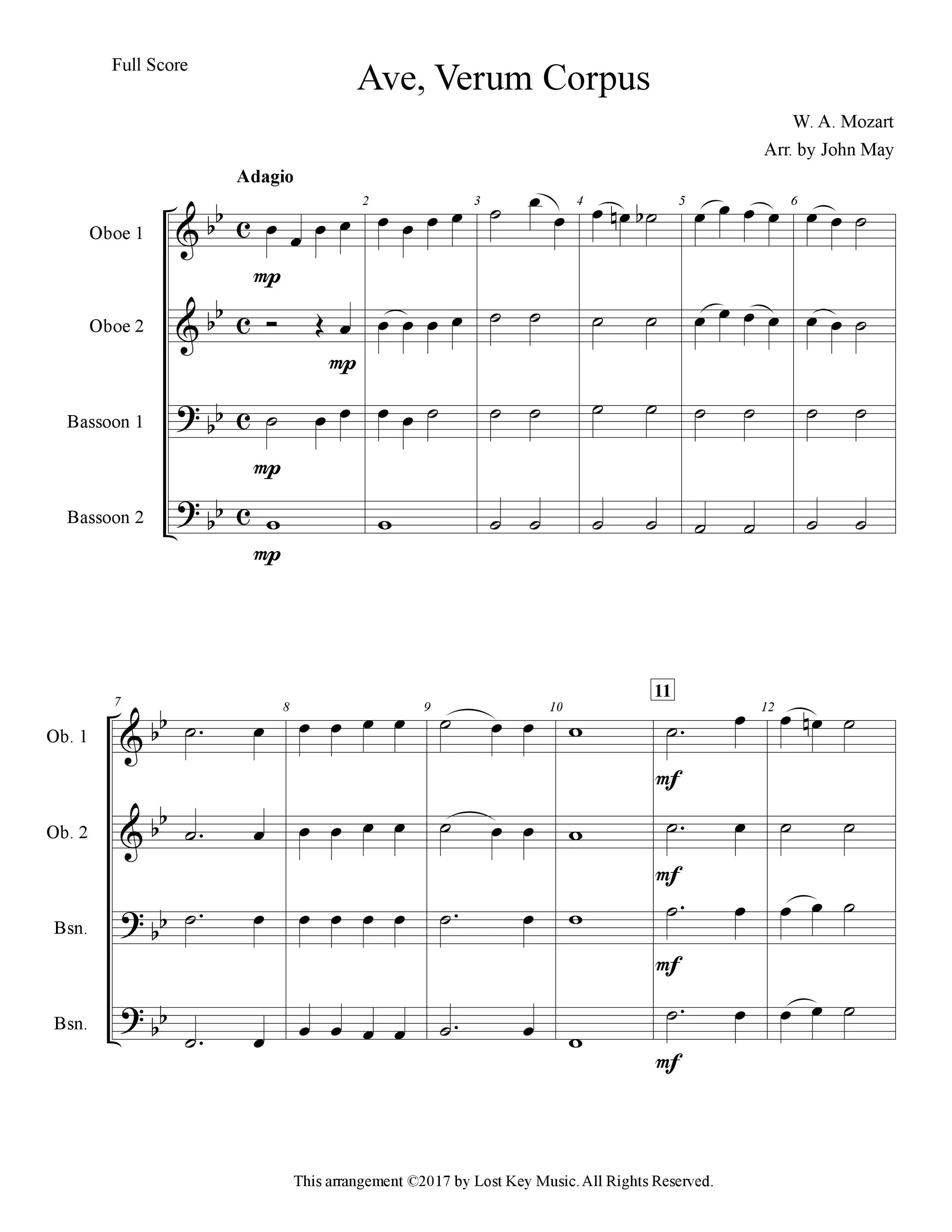 Ave Verum Corpus-Oboe and Bassoon Quartet-Score Sample.jpg