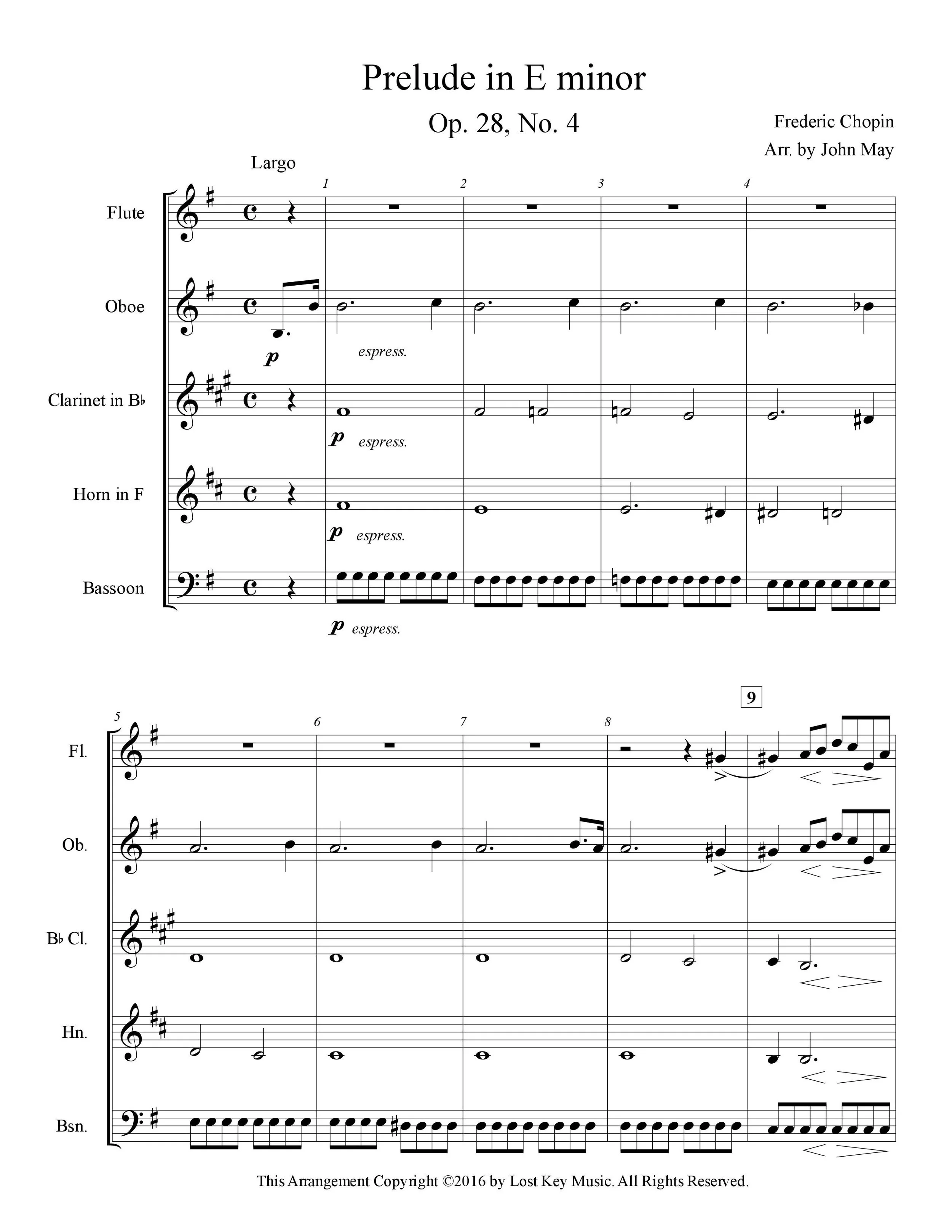 Chopin Prelude in E minor-Woodwind Quintet-Score Sample.jpg