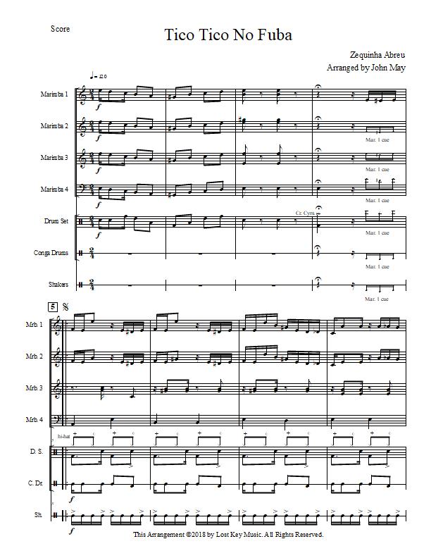 Tico Tico No Fuba-Percussion Ensemble-Score Sample.jpg