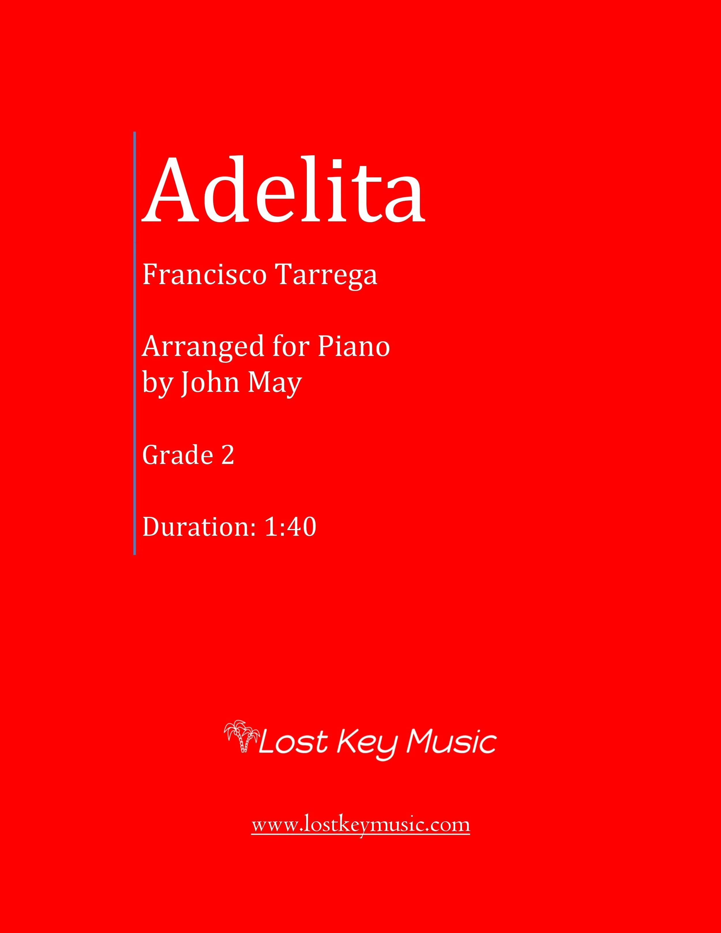 Adelita-Piano Solo (Digital Download)