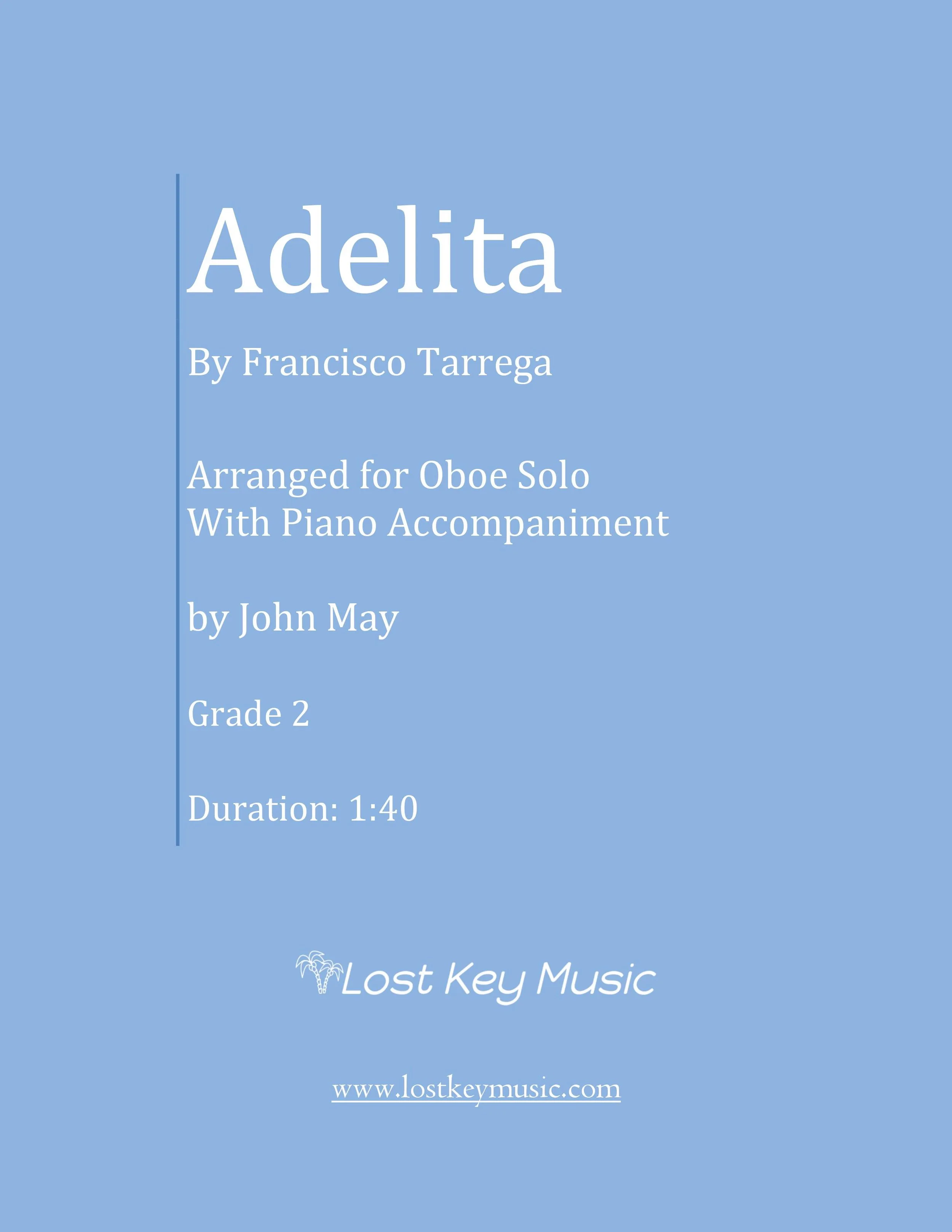 Adelita-Oboe Solo (Digital Download)