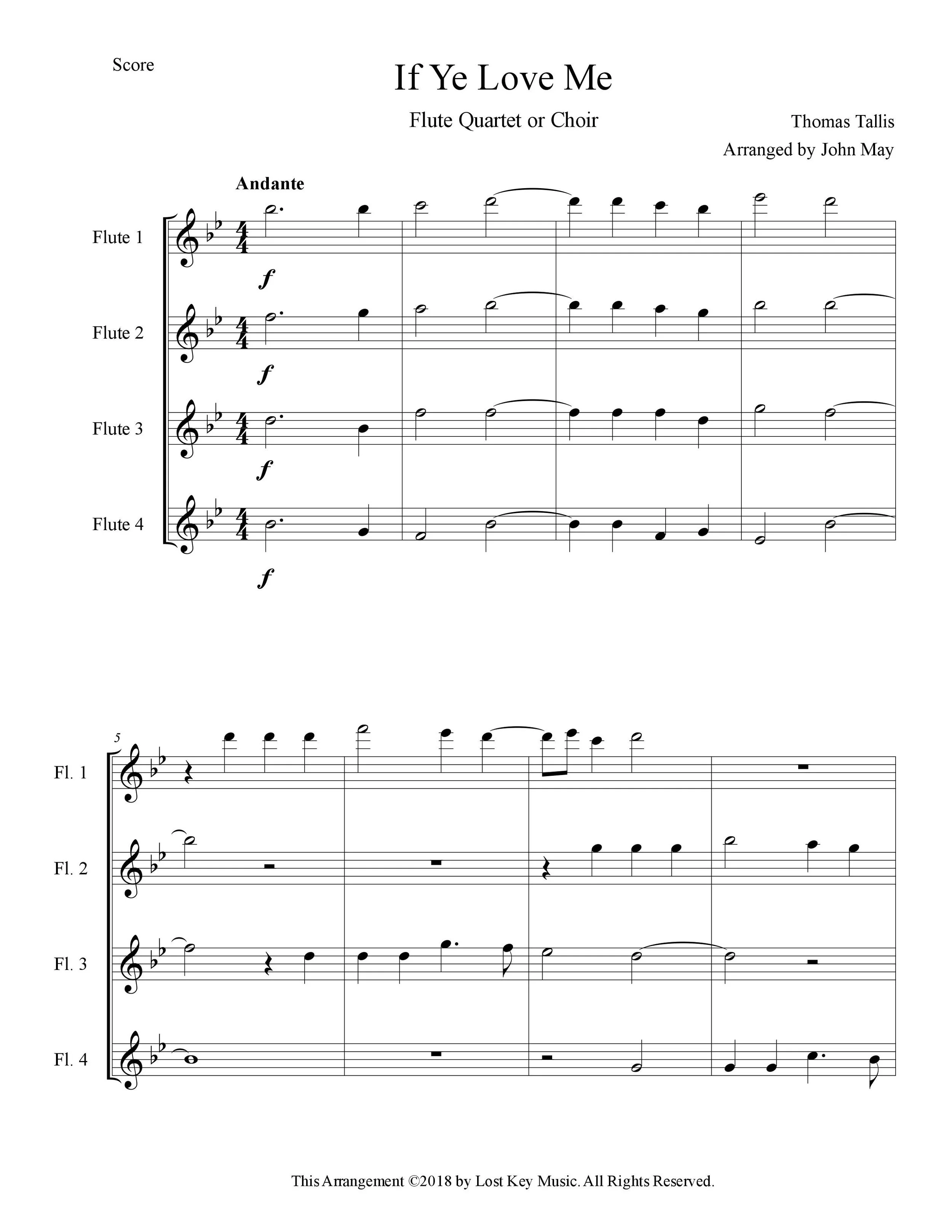 If Ye Love Me-Flute Quartet.jpg