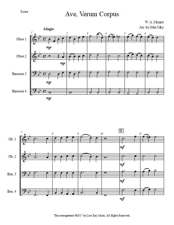 Ave Verum Corpus-Oboe and Bassoon Quartet-Score Sample.jpg