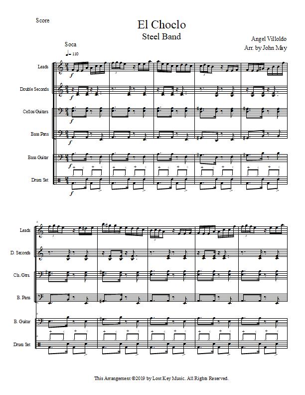 El Choclo-Steel Band-Score Sample.jpg