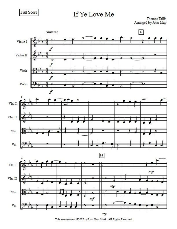 If Ye Love Me-String Quartet-Score Sample.jpg