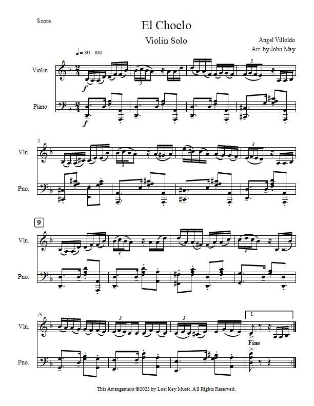 El Choclo-Violin Solo-Sample Score.jpg
