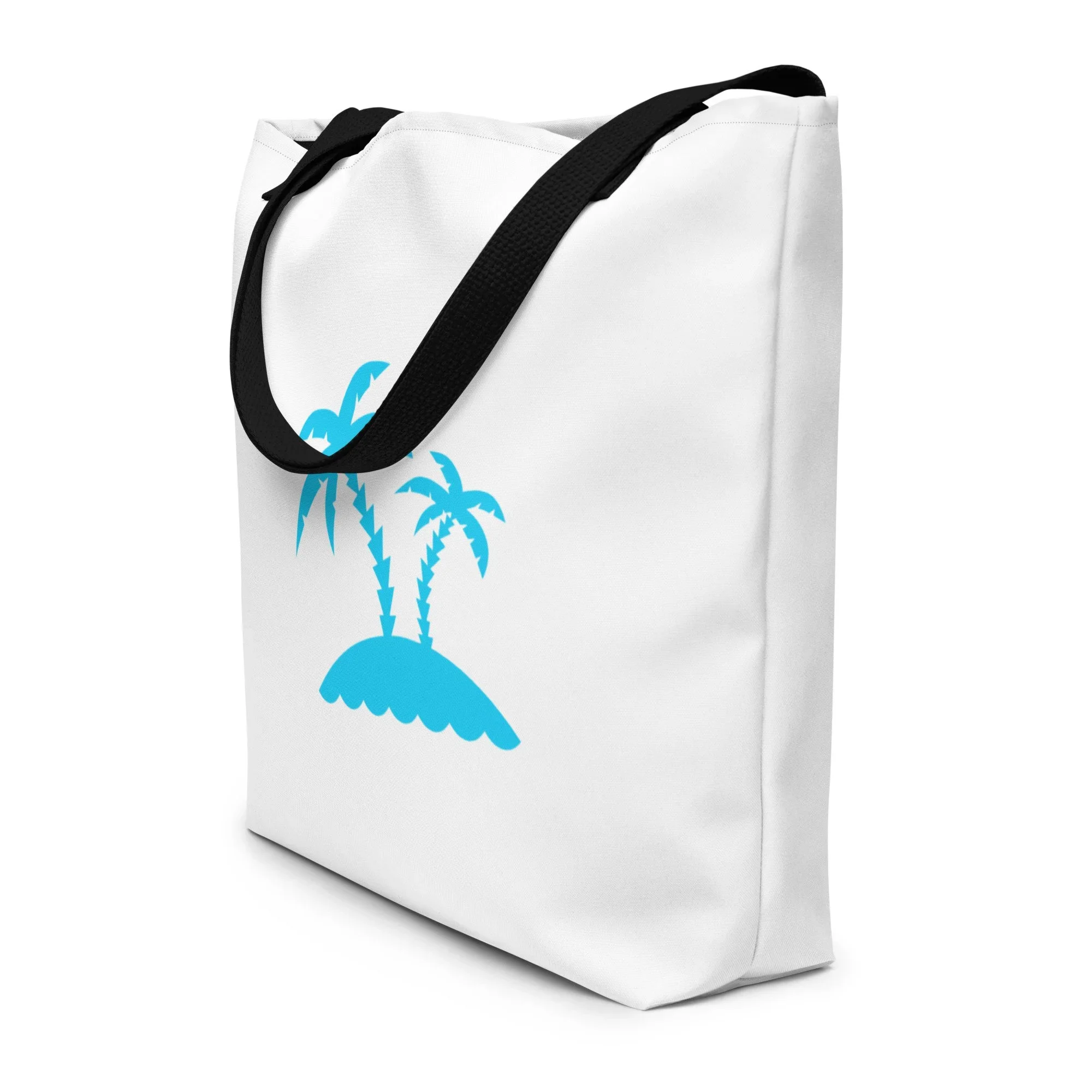 Tropical Island Large Tote Bag.webp
