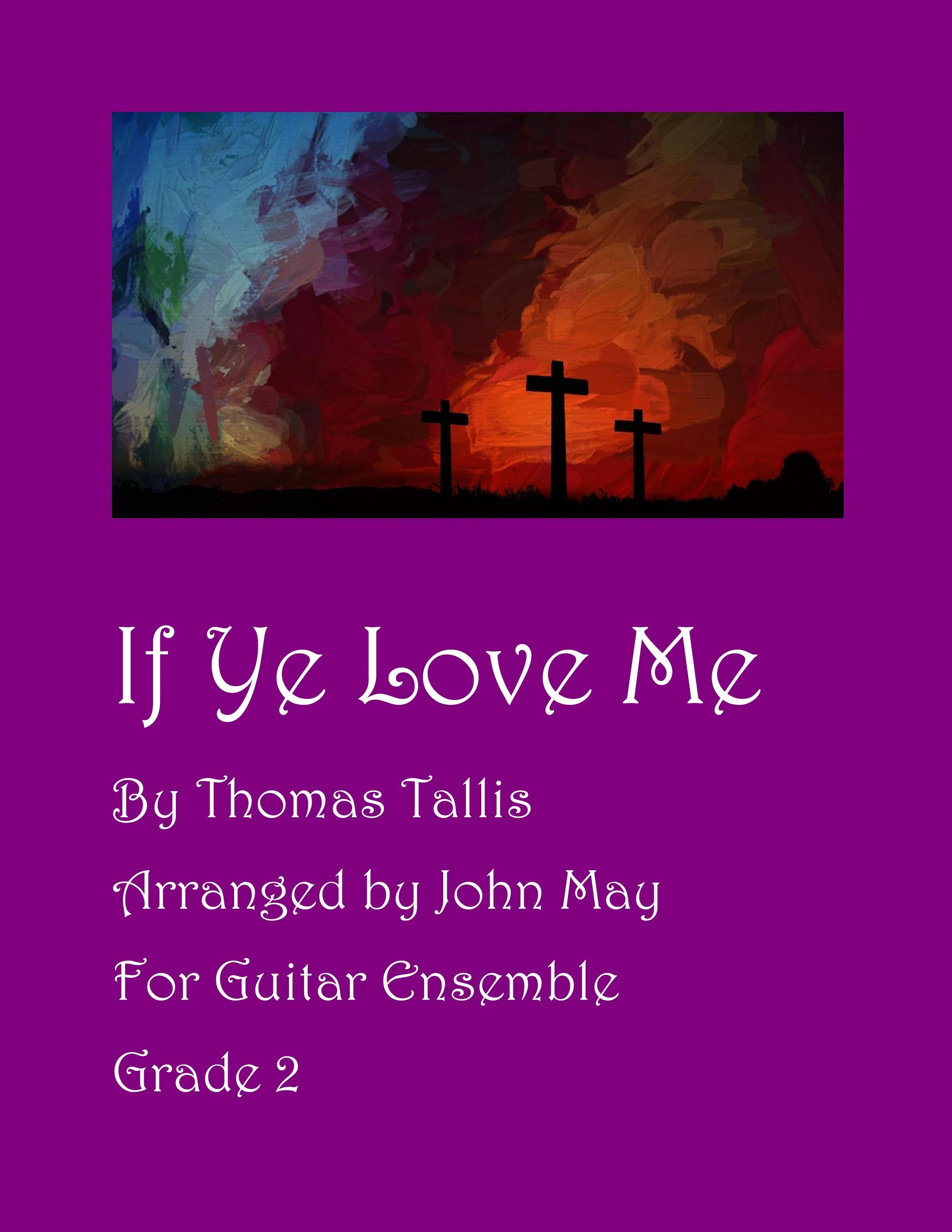 If Ye Love Me-Guitar Ensemble (Digital Download)