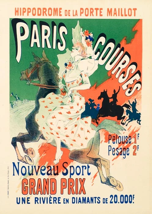 Cheret. Paris Courses.