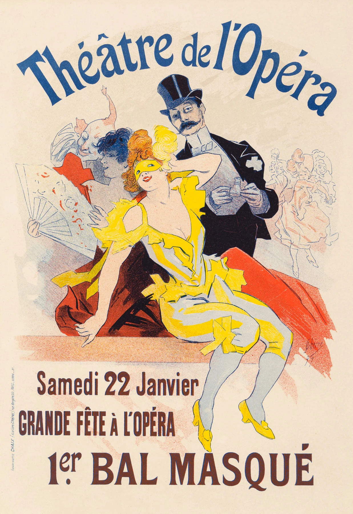 Cheret. Theatre de L'Opera.