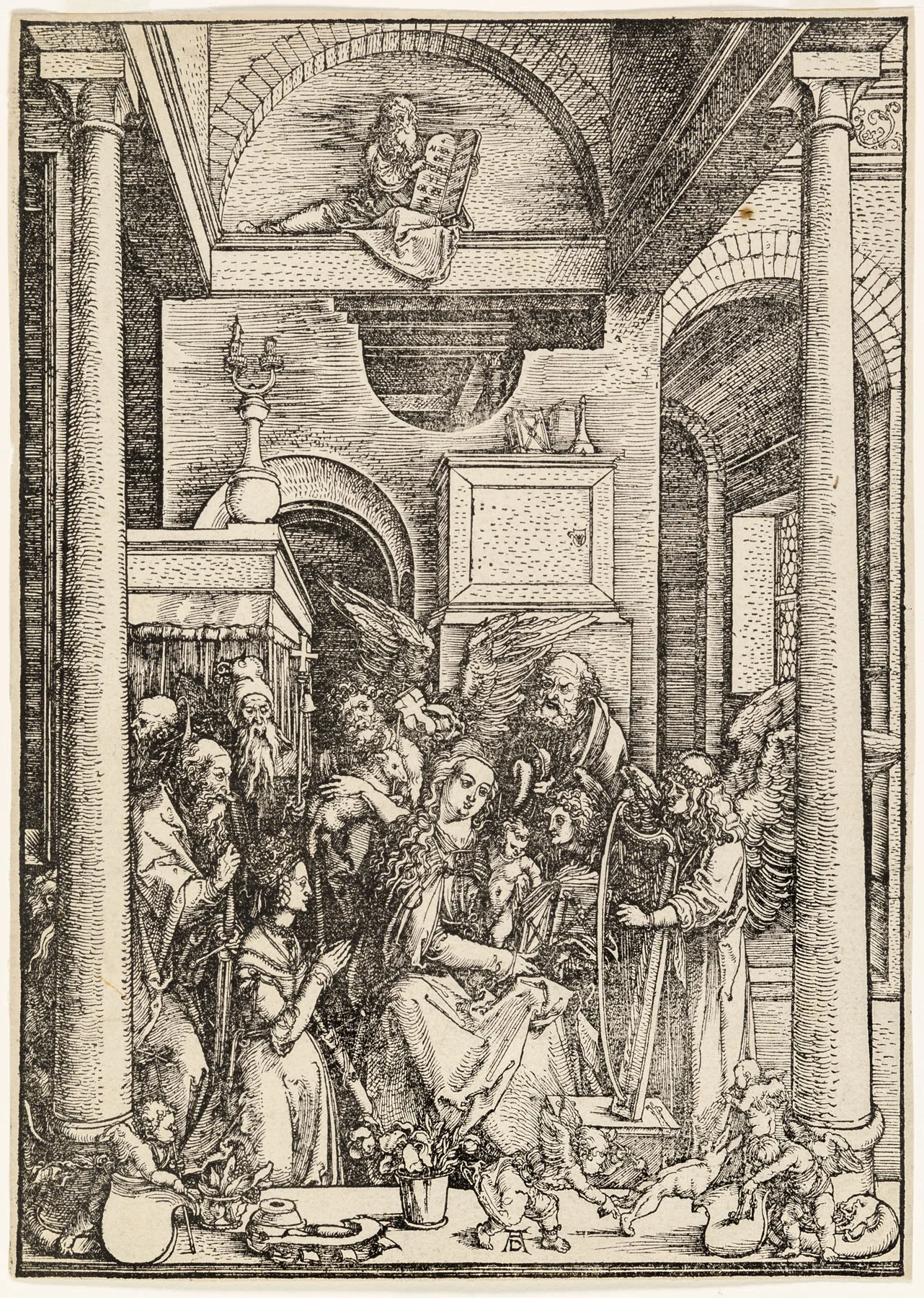 Glorification of the Virgin.