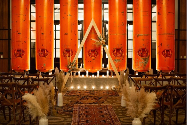 Bohemian Wedding at Hotel Emma