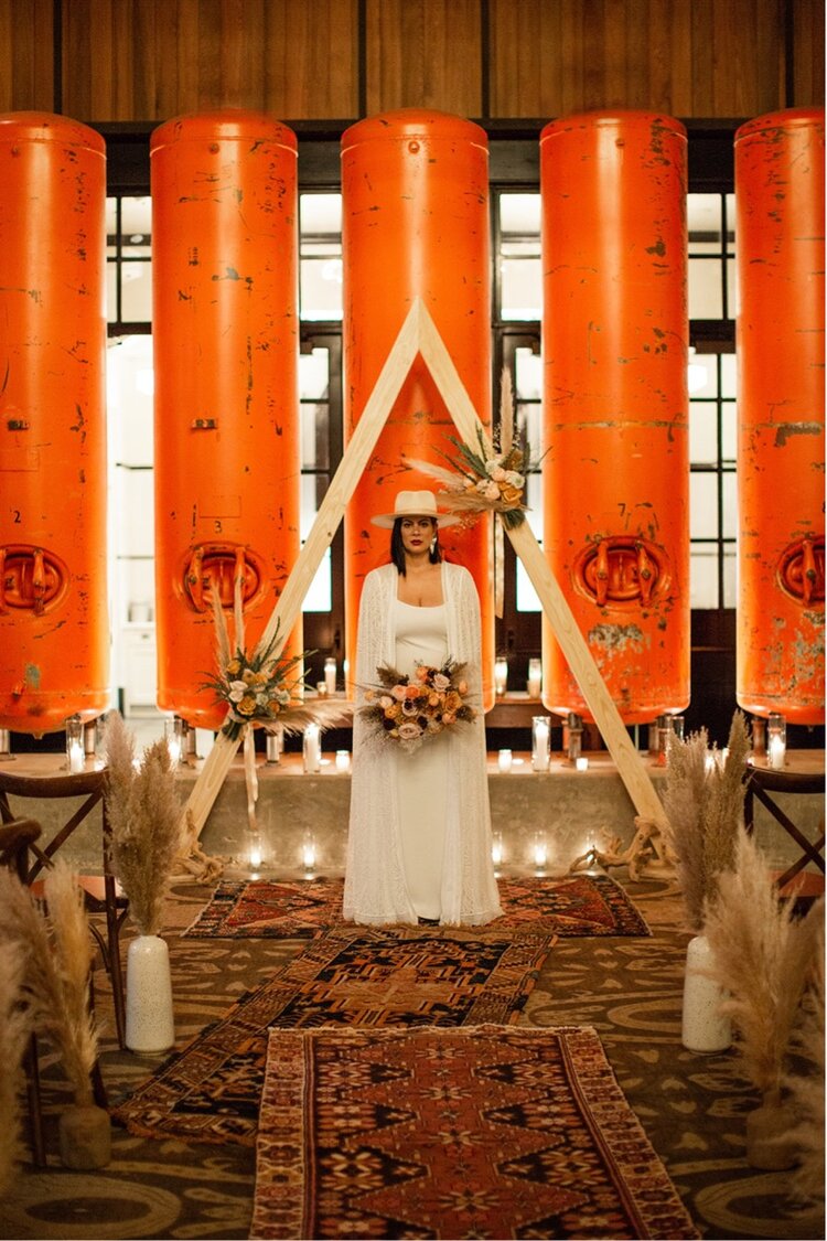 Bohemian Wedding at Hotel Emma