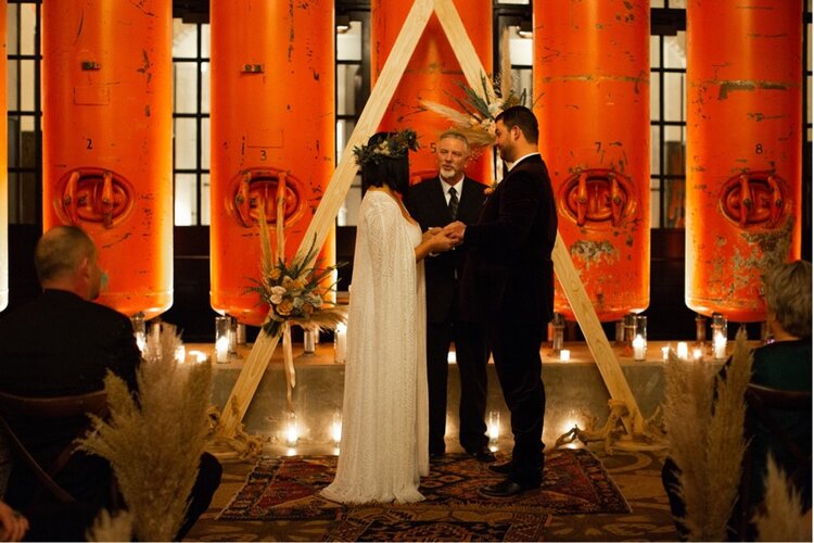 Bohemian Winter Wedding