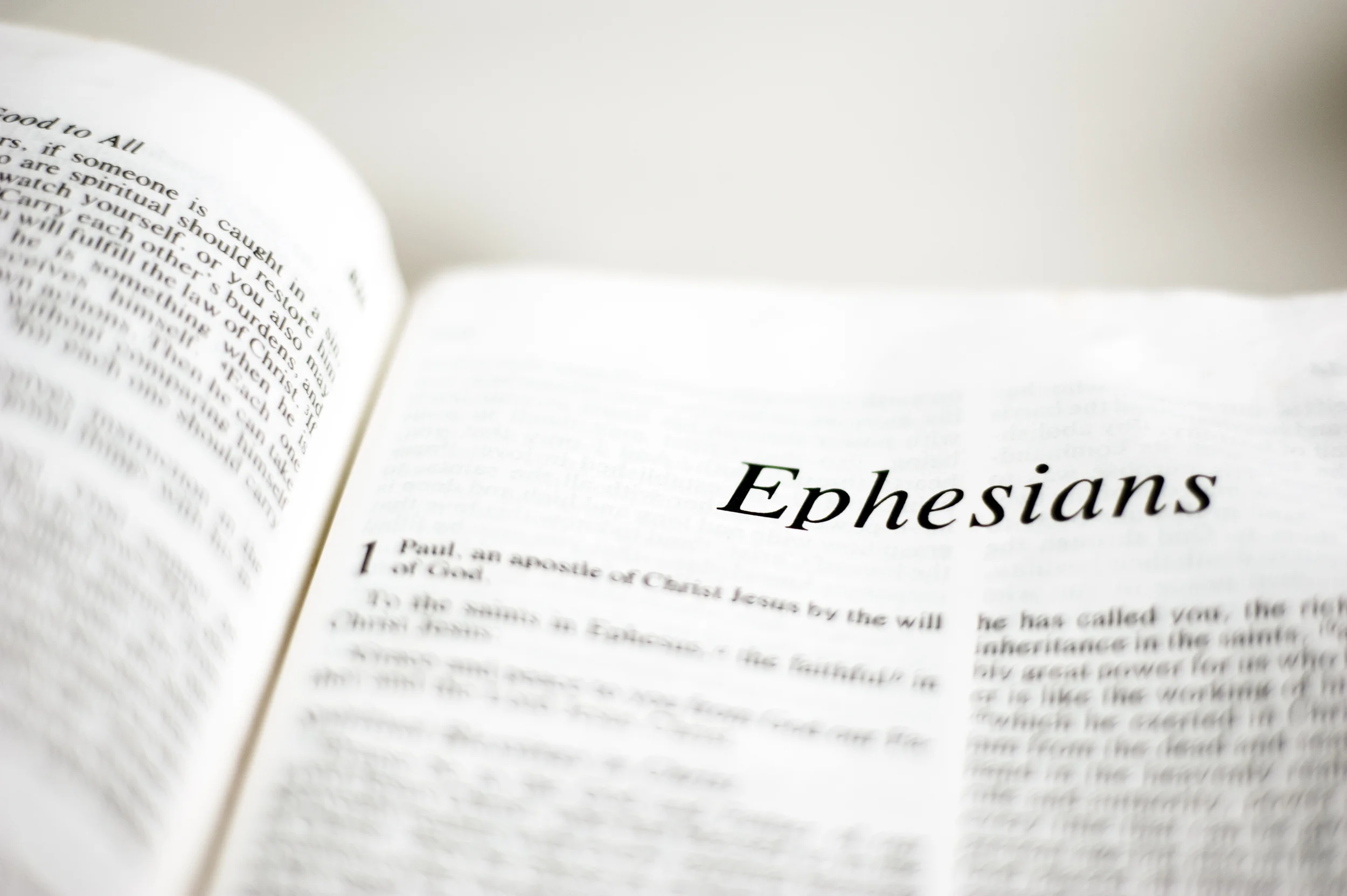 Ephesians Coming Soon ...
