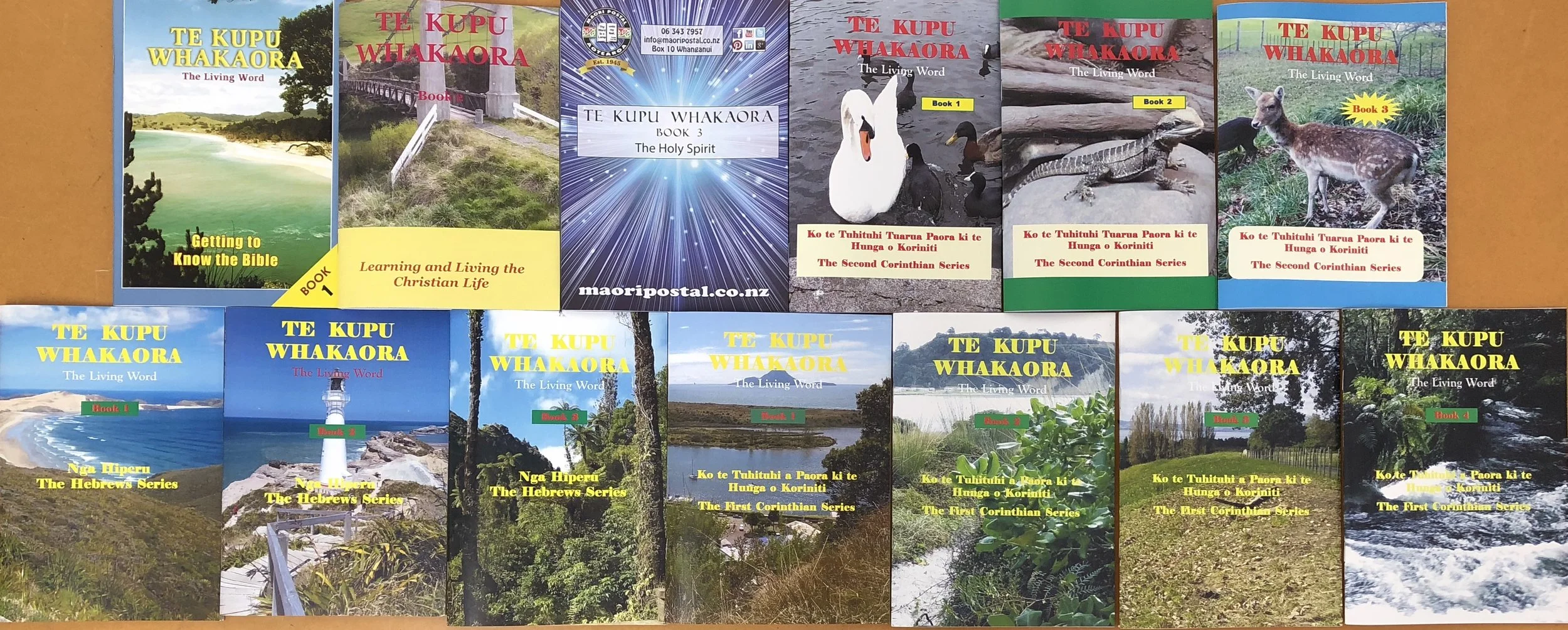 CLICK ON PIC:  Te Kupu Whakaora Studies ( Ako Tahi ),  for new christians and adults.