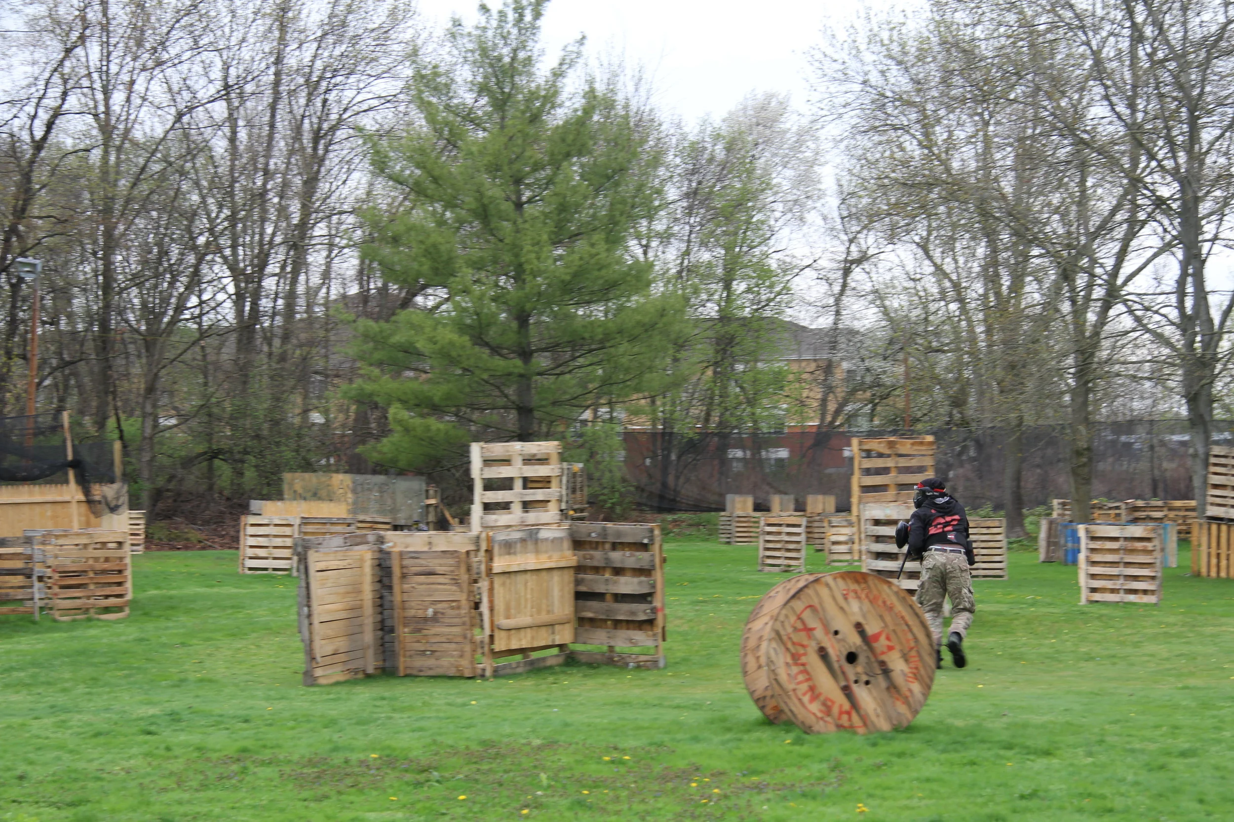 Outdoor Paintball Facility — Anchor Golf Center
