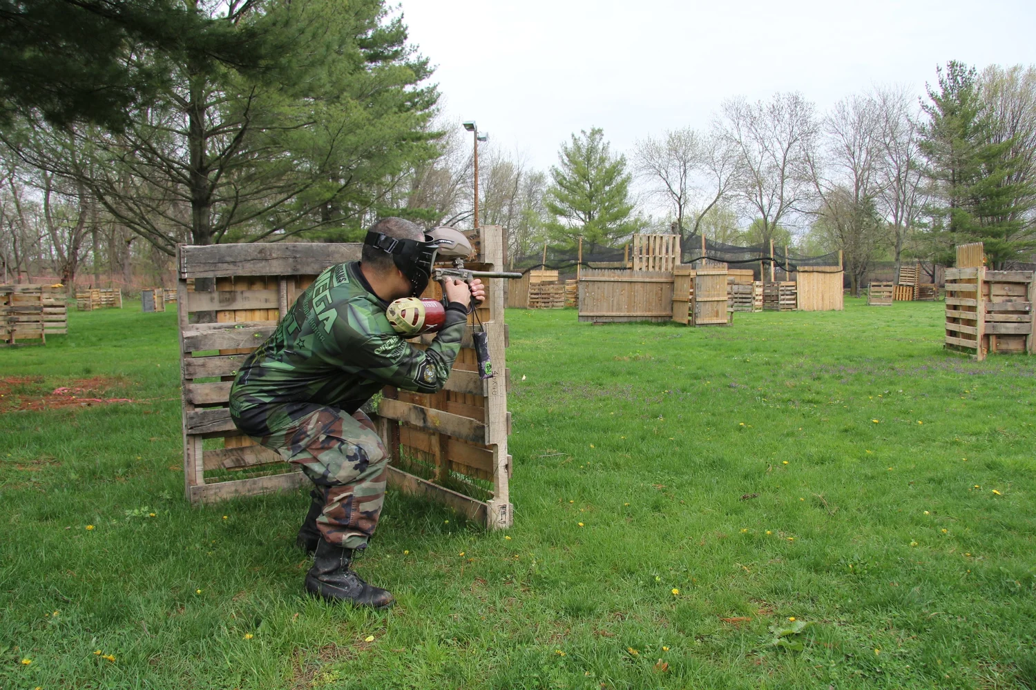 Outdoor Paintball Facility — Anchor Golf Center