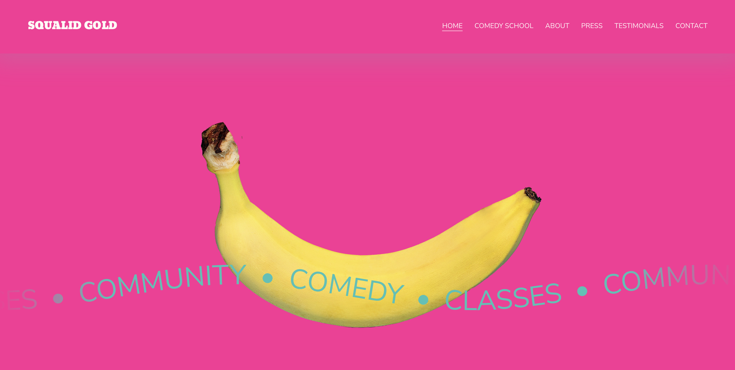 SQUALID GOLD :: KINGSTON'S COMEDY SCHOOL