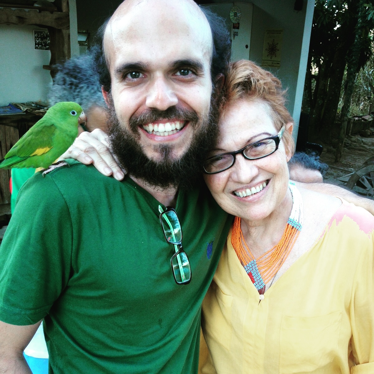 Já teria sido muito bom só pelo encontro com esta querida: Lucina