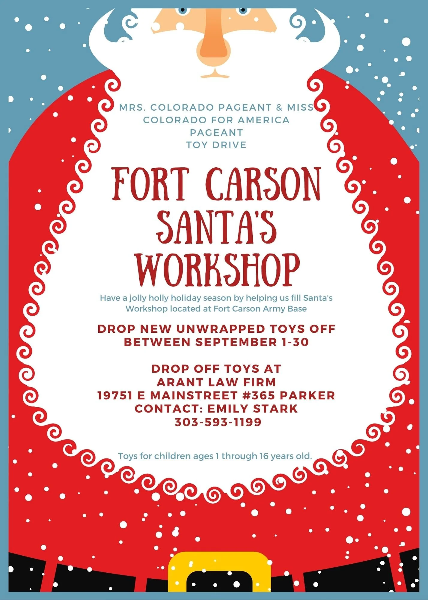 Toy Drive - We need new toys for Santa's Workshop