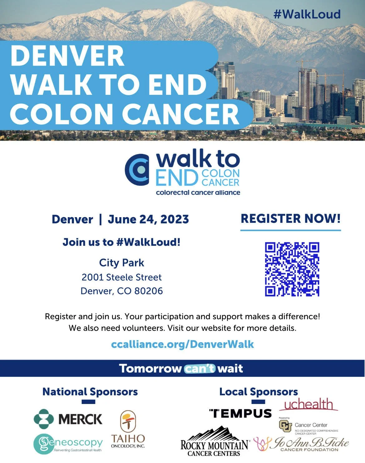 Walk with Miss Thornton to End Colon Cancer